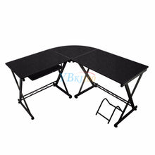 Load image into Gallery viewer, L-shaped Computer Workstation - Modern Home Office