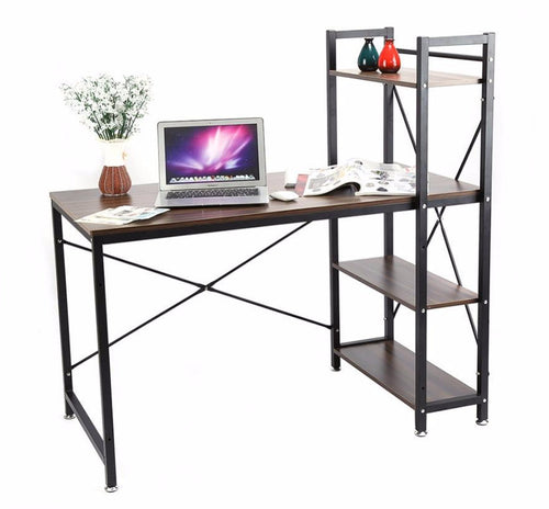 Desk and Shelf - Modern Home Office