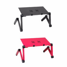 Load image into Gallery viewer, Foldable Laptop Table Stand - Modern Home Office

